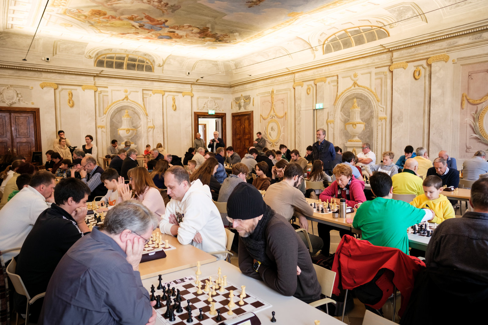 Schach im Turm im Stift Dürnstein